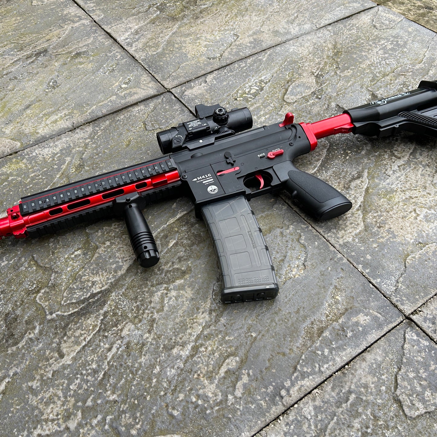 M416 Assault Rifle Shell Ejecting Foam Blaster Toy Gun | Cosplay Prop