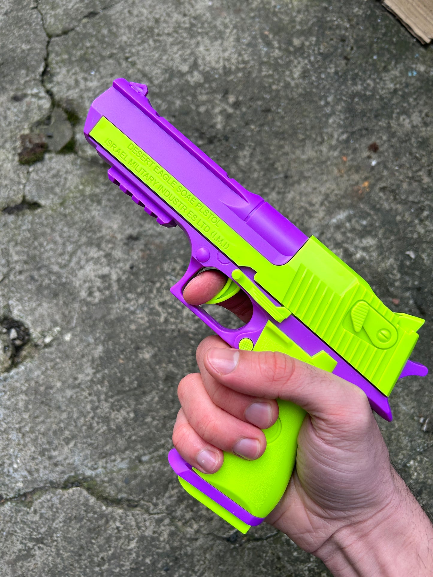 Desert Eagle Semiautomatic Blowback Dart Blaster - Toy Gun