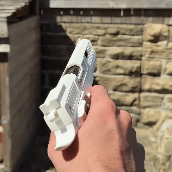 1911 Tactical Blowback Pistol Semiauto Dart Blaster Toy Gun