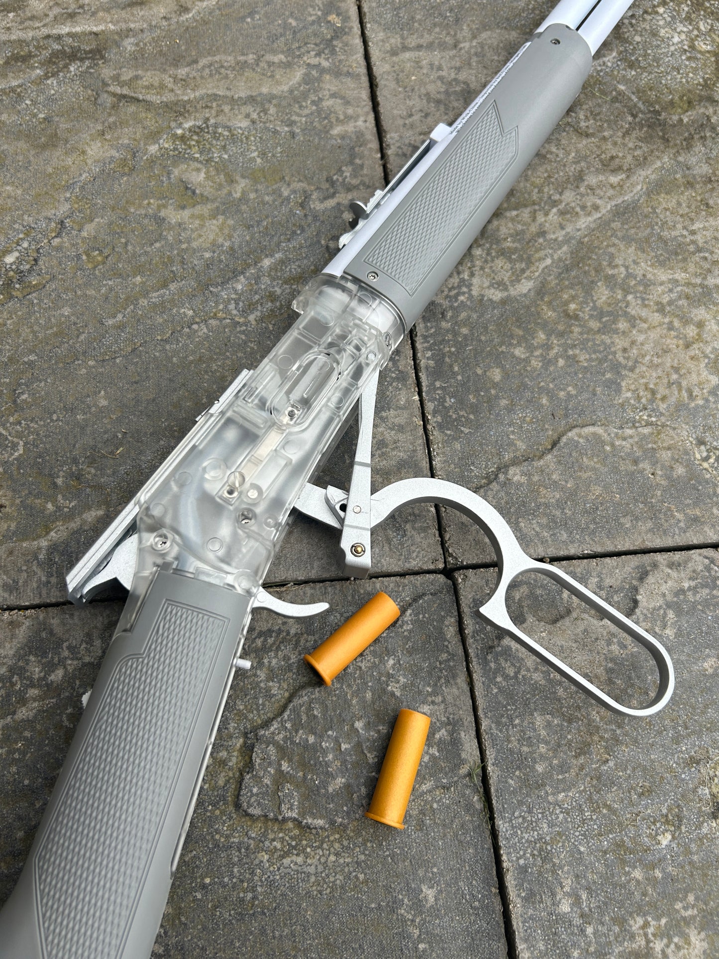 Winchester 1894 Repeater Lever Action Shell Ejecting Dart Blaster - Cosplay / Prop Toy Gun