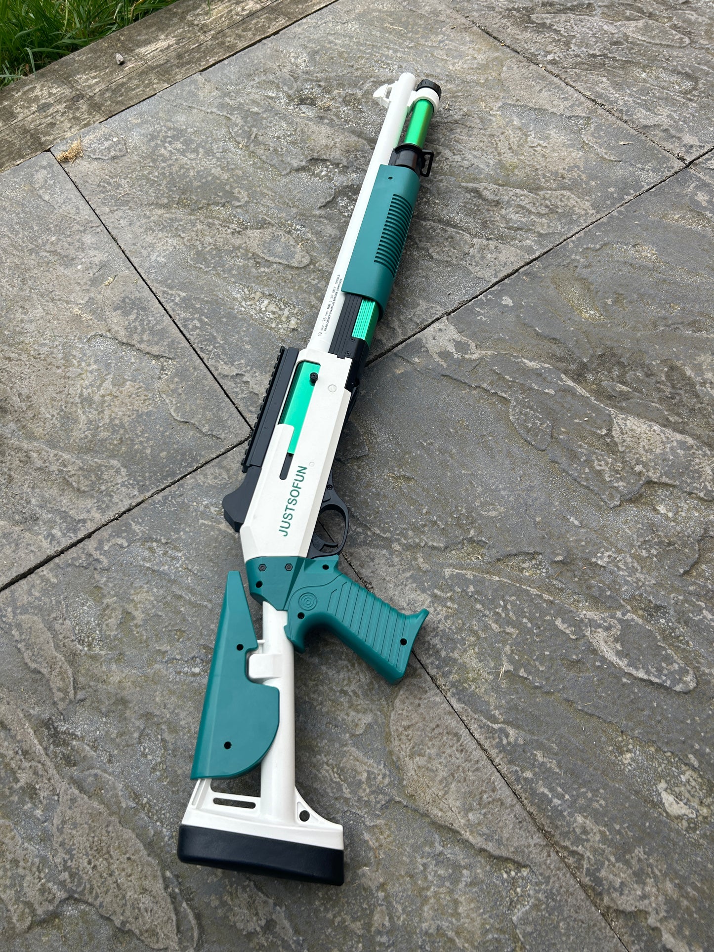 M1014 Combat Shotgun - Shell Ejecting Pump Action Toy Gun with Darts and Balls