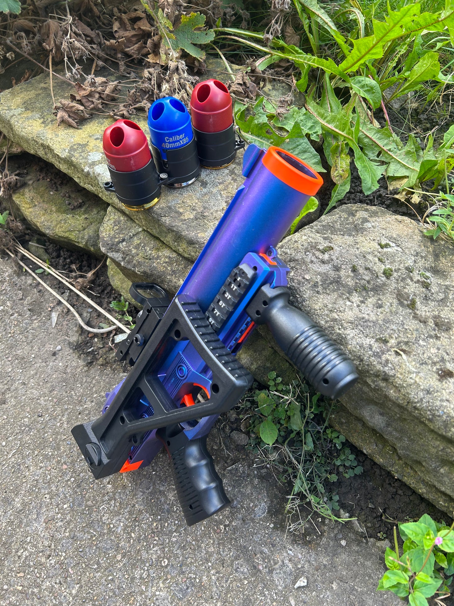 GL-06 Grenade Launcher Riot Police Shell Ejecting Toy Gun