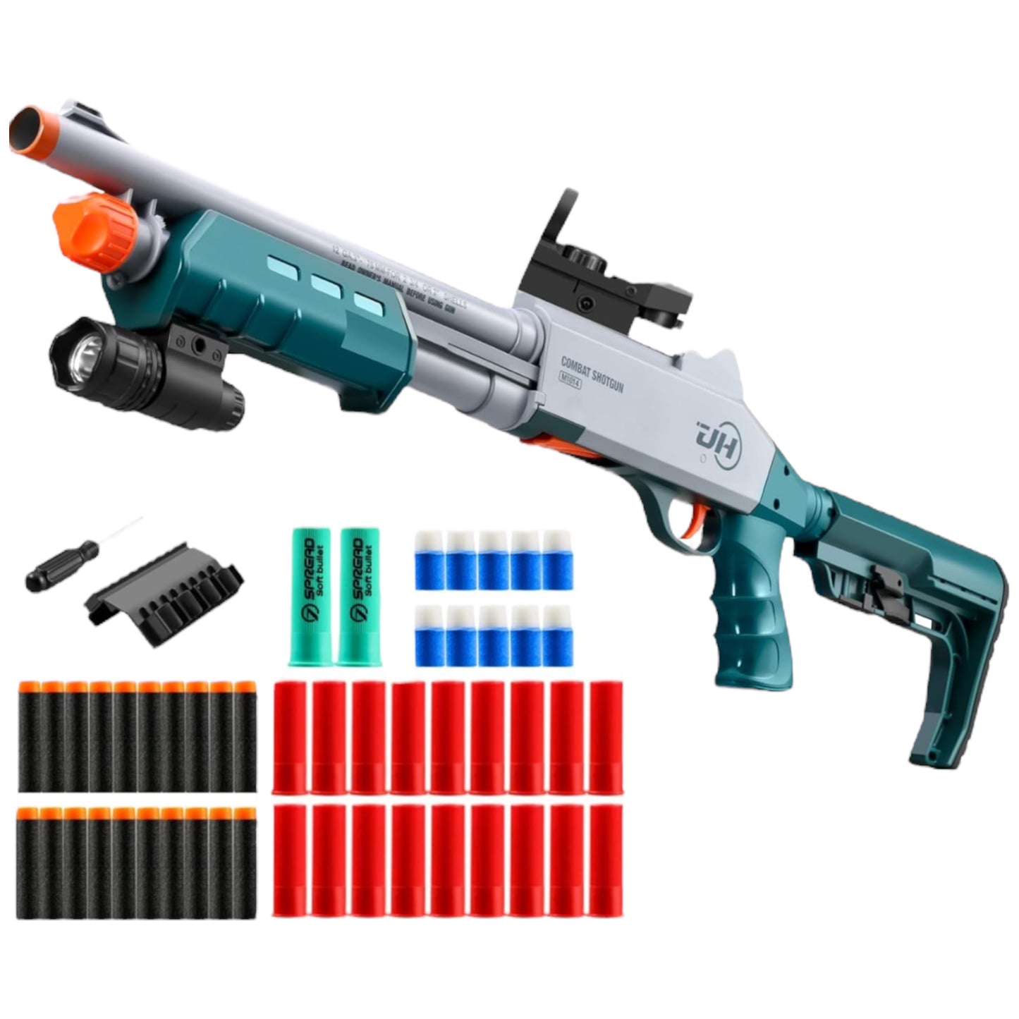 M870 Lite Tactical Shotgun Shell Ejecting Foam Dart Gun