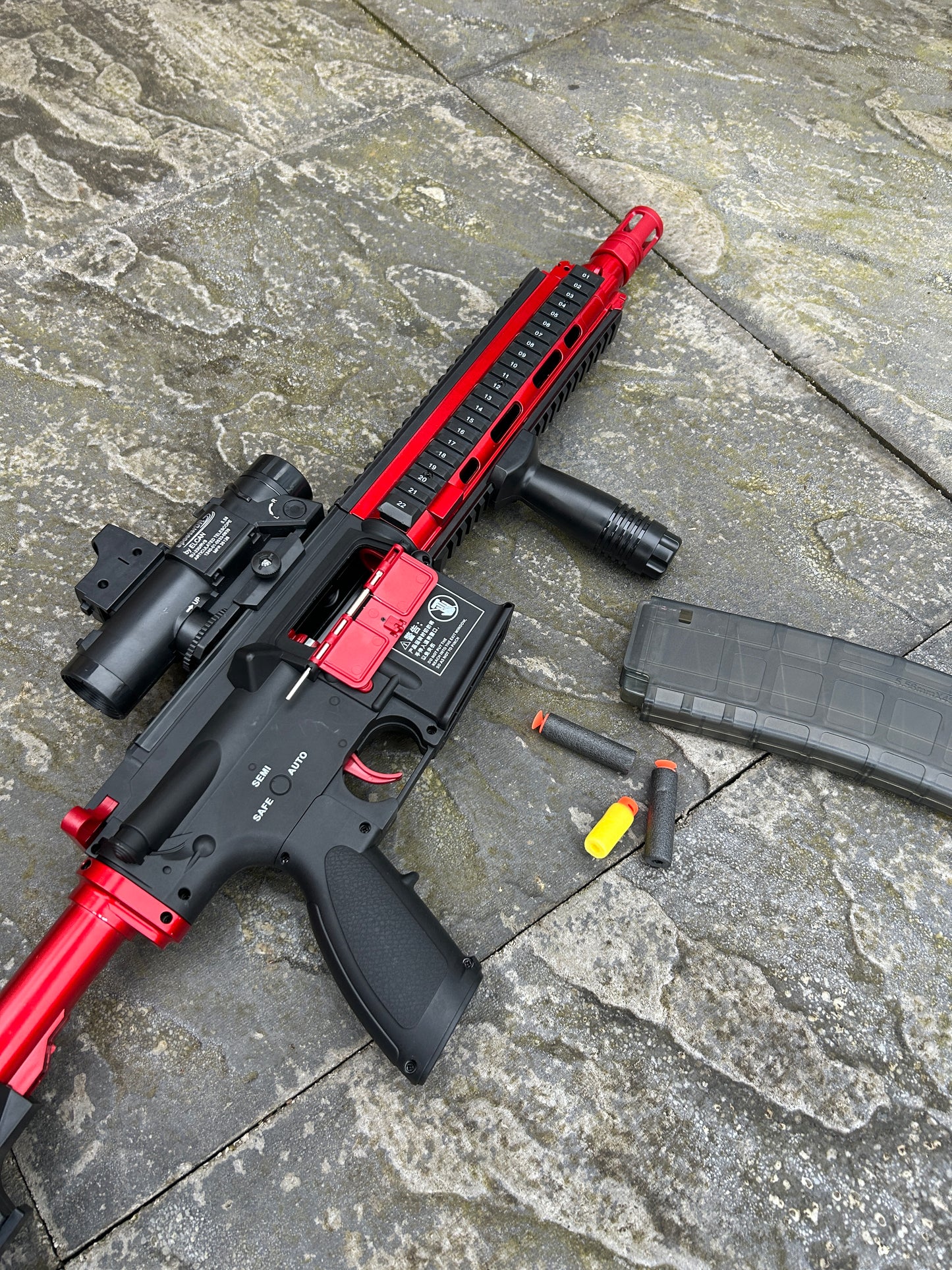 M416 Assault Rifle Shell Ejecting Foam Blaster Toy Gun | Cosplay Prop