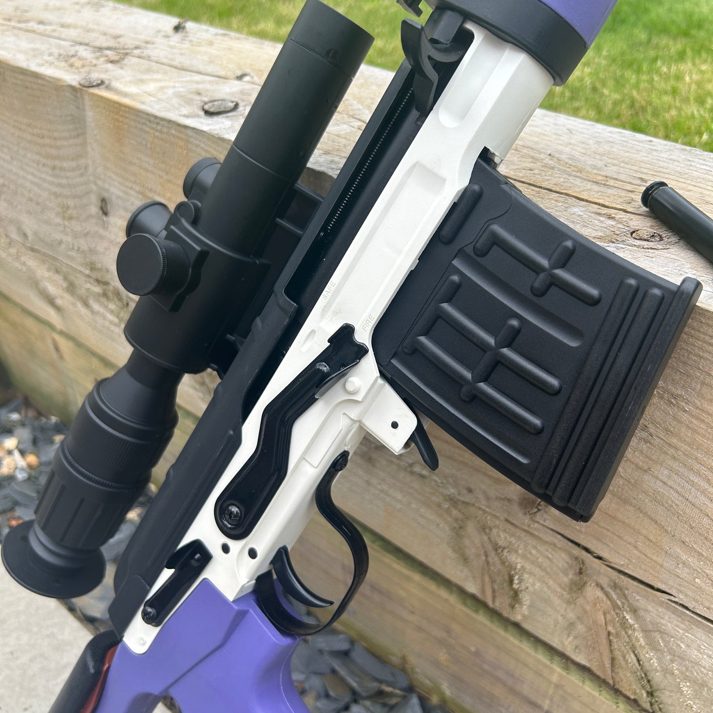 SVD Dragunov Sniper Rifle Shell Ejecting Dart Blaster & Cosplay Gun