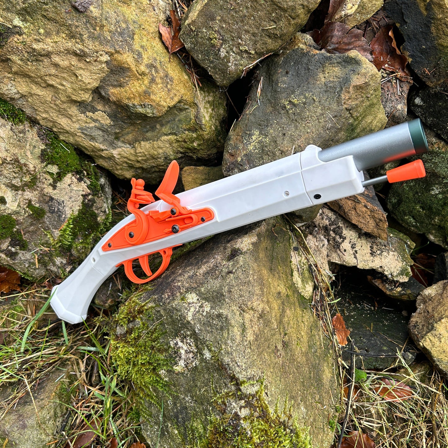 Flintlock Musket Toy Gun - Mechanical Parts Cosplay Prop