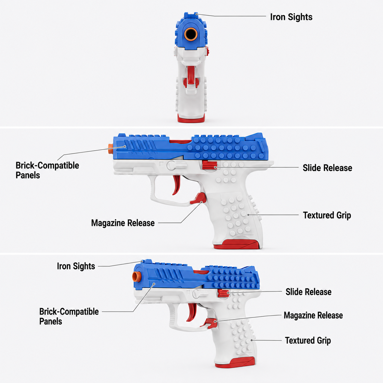 BB-9 Compact Shell Ejecting Pistol