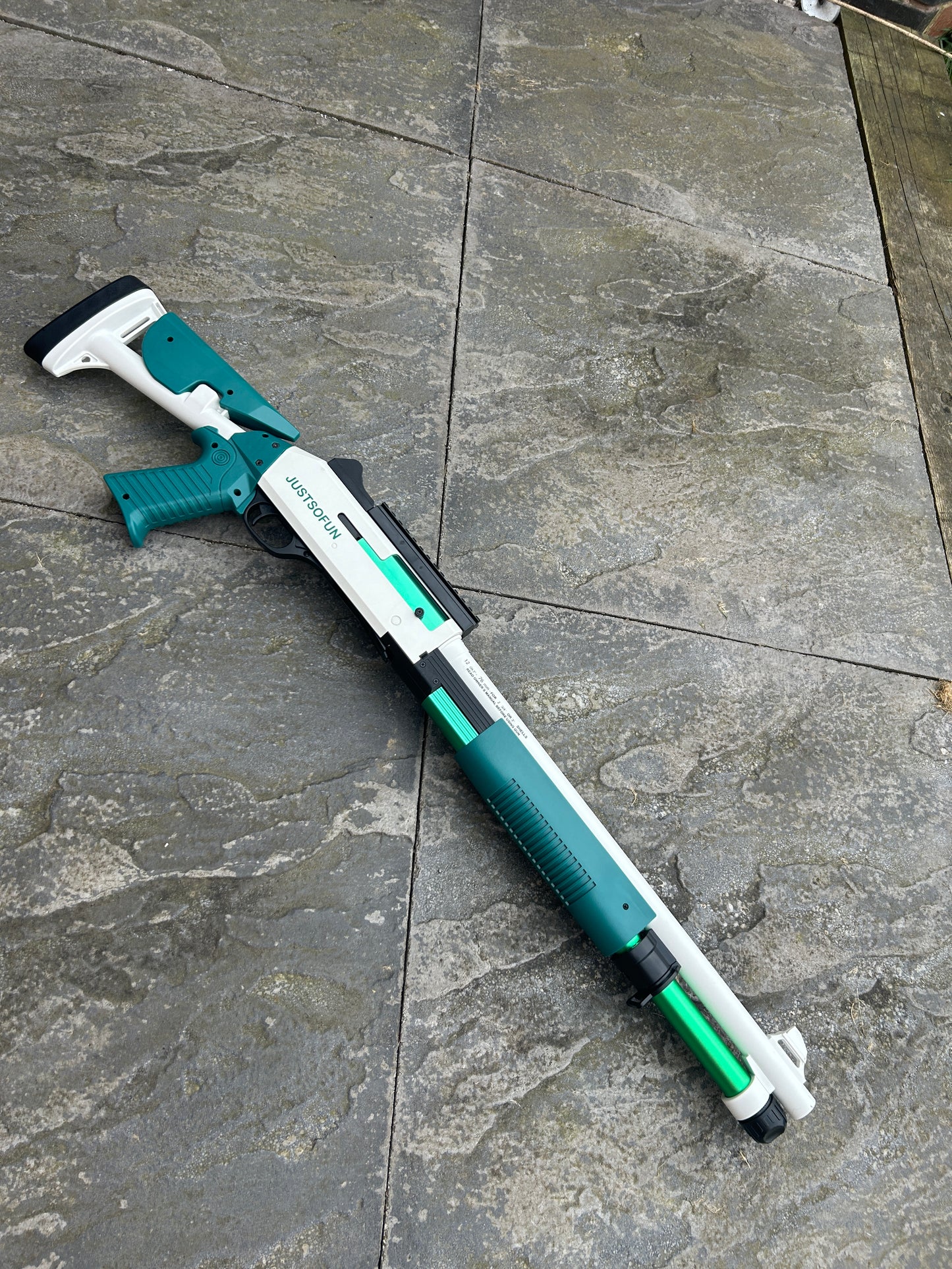 M1014 Combat Shotgun - Shell Ejecting Pump Action Toy Gun with Darts and Balls