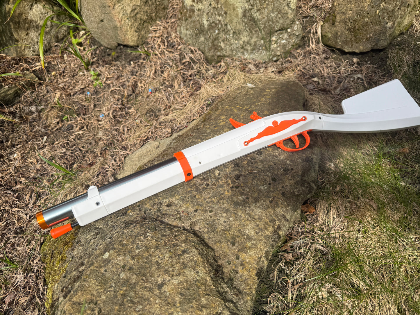 Musket Rifle Full Size Dart Blaster with Barrel Loading | Cosplay Prop & Toy Gun