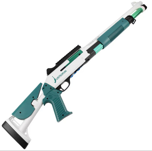 M1014 Combat Shotgun - Shell Ejecting Pump Action Toy Gun with Darts and Balls