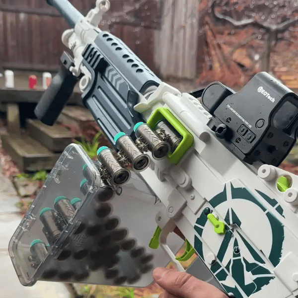 M249 SAW Belt-Fed Machine Gun - Dart Blaster