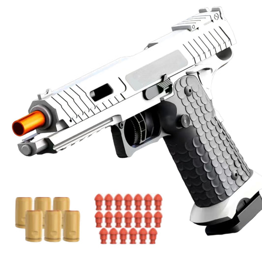 1911 Tactical Blowback Pistol Semiauto Dart Blaster Toy Gun