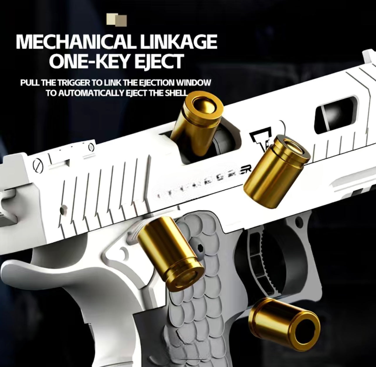 1911 Tactical Blowback Pistol Semiauto Dart Blaster Toy Gun
