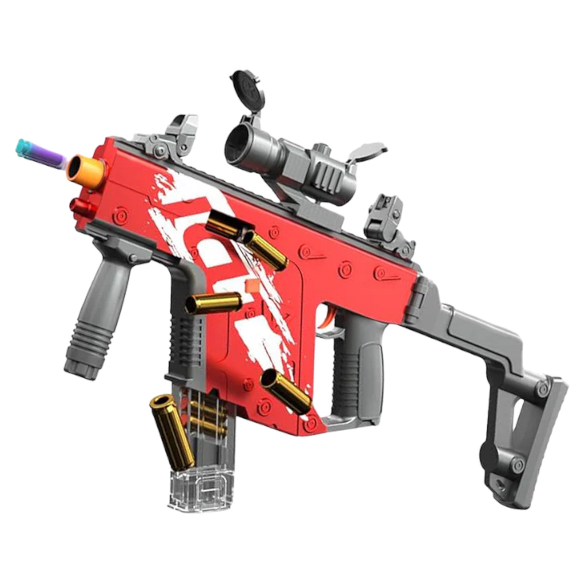 Vector Smg Shell Ejecting Toy Gun Electric Automatic Foam Dart Blaster 