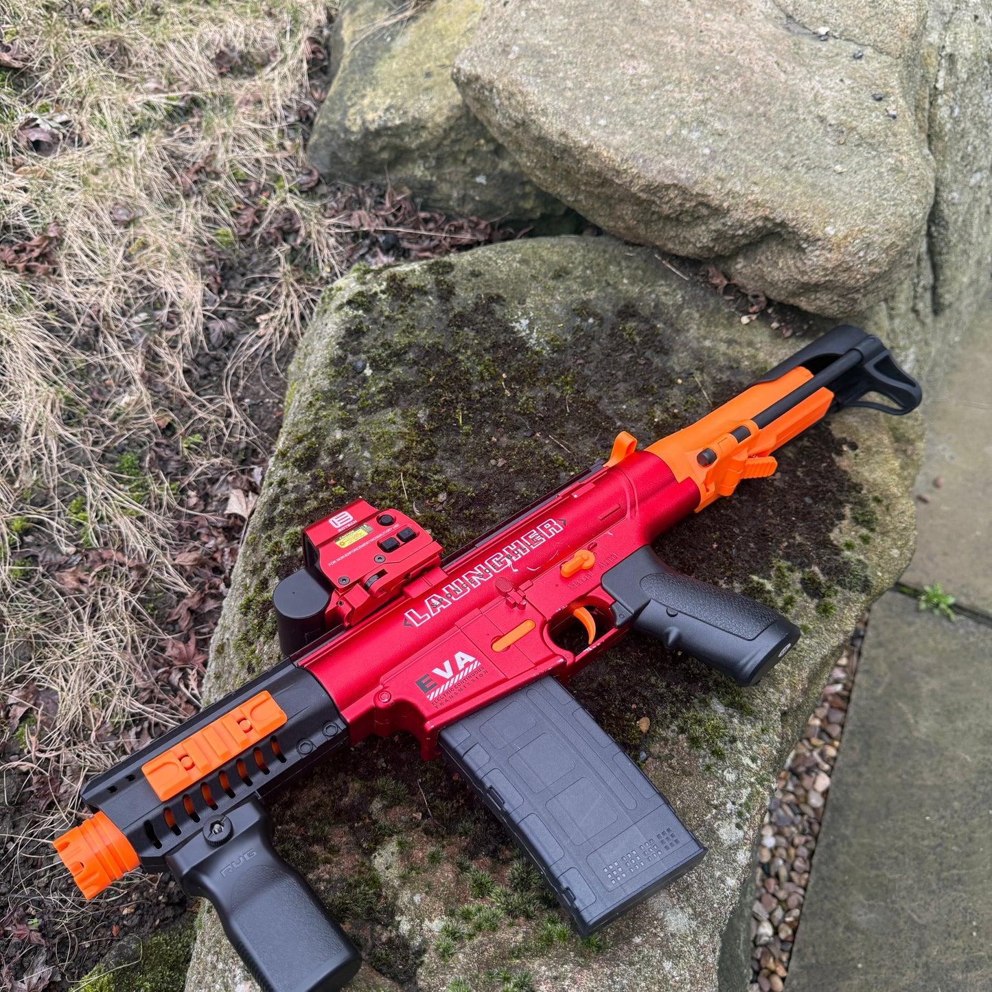 M4-CQB Compact Assault Rifle Shell Ejecting Foam Dart Toy Gun