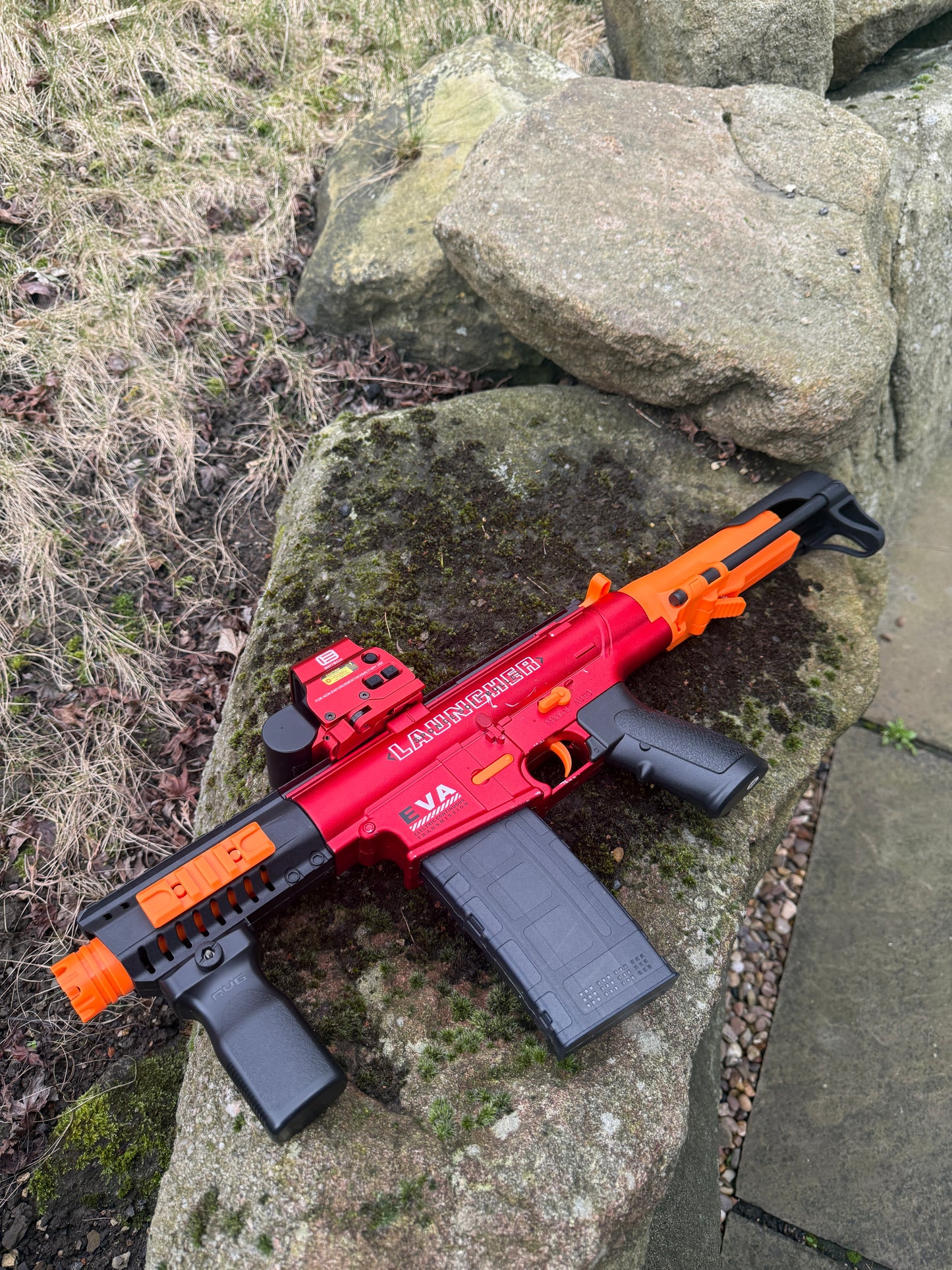 M4-CQB Compact Assault Rifle Shell Ejecting Foam Dart Toy Gun