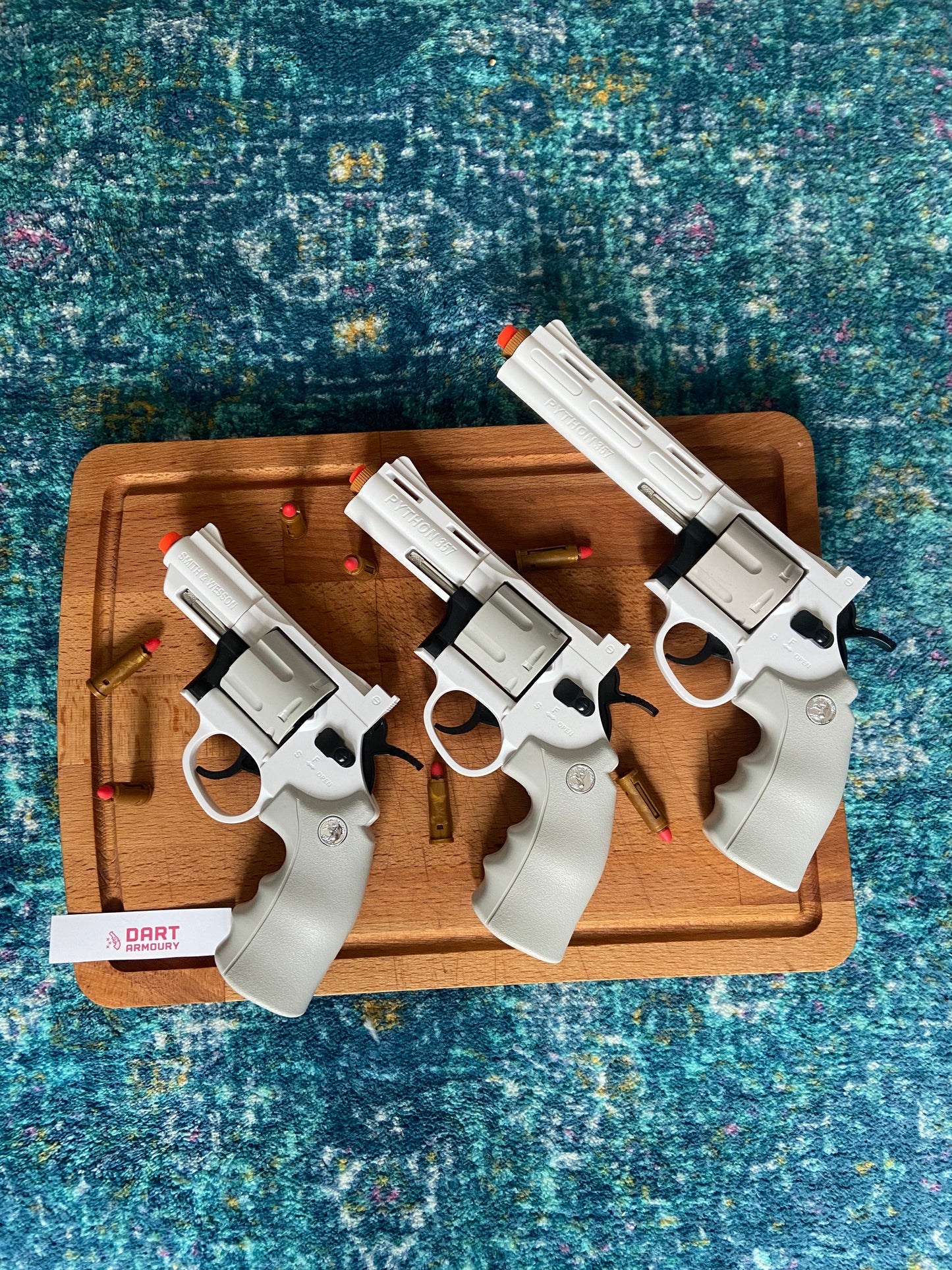 Revolver Semiauto Pistol Soft Dart Blaster Cosplay / Prop Toy Gun