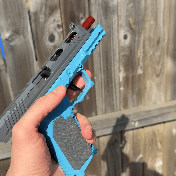 Raven Tactical Pistol Shell Ejecting Blowback Toy Gun & Cosplay Prop