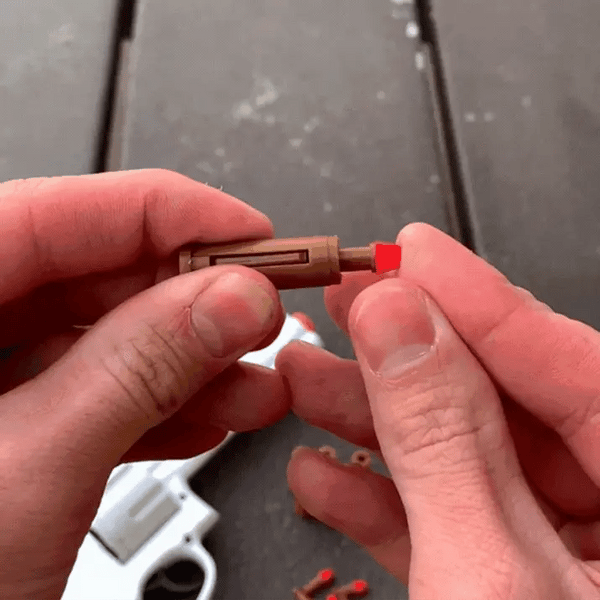 Revolver Semiauto Pistol Soft Dart Blaster Cosplay / Prop Toy Gun
