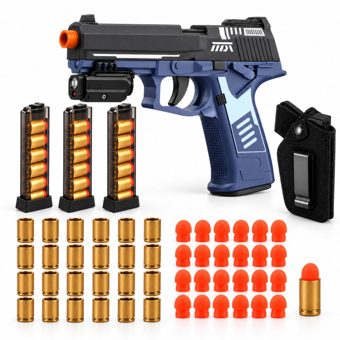 USP45 Fully Loaded bundle — USP45 pistol, 3 magazines, 24 shells + 200 darts, holster, tactical light & laser