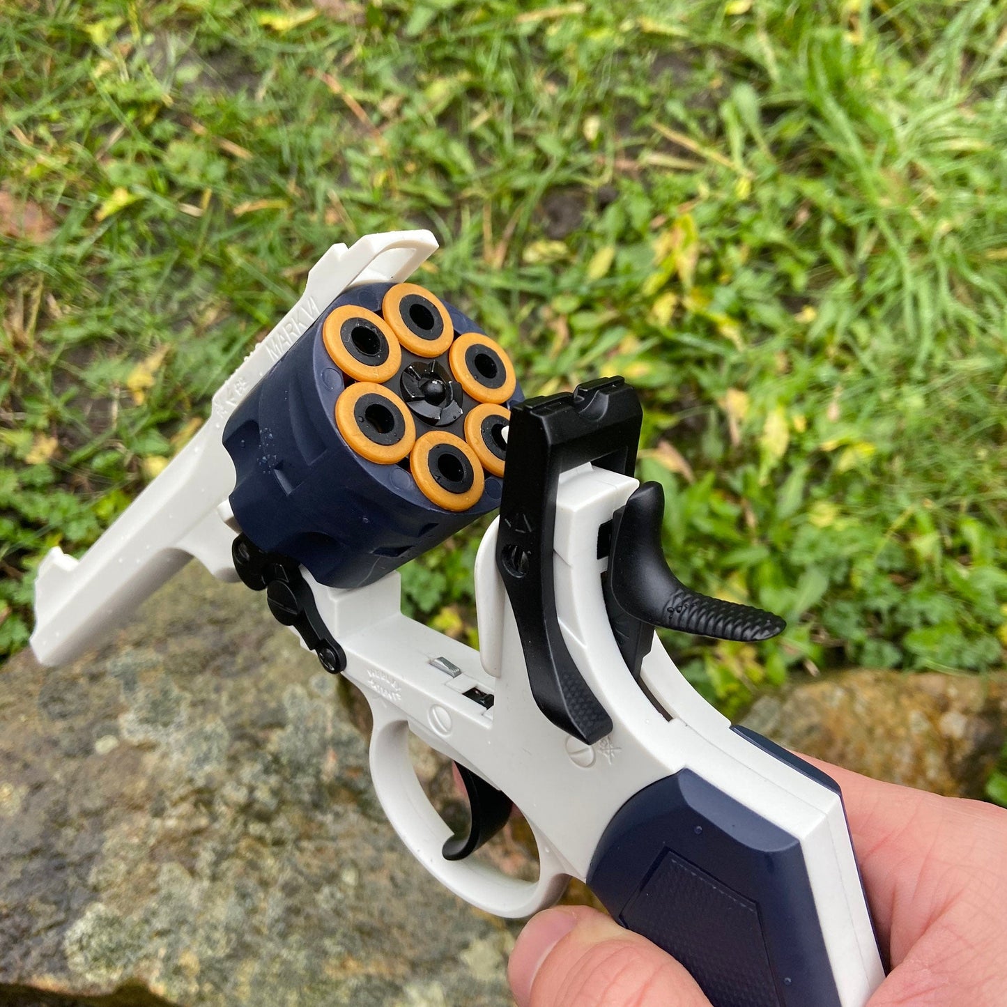Webley Revolver Pistol - Soft Dart Cosplay/Prop Toy Gun