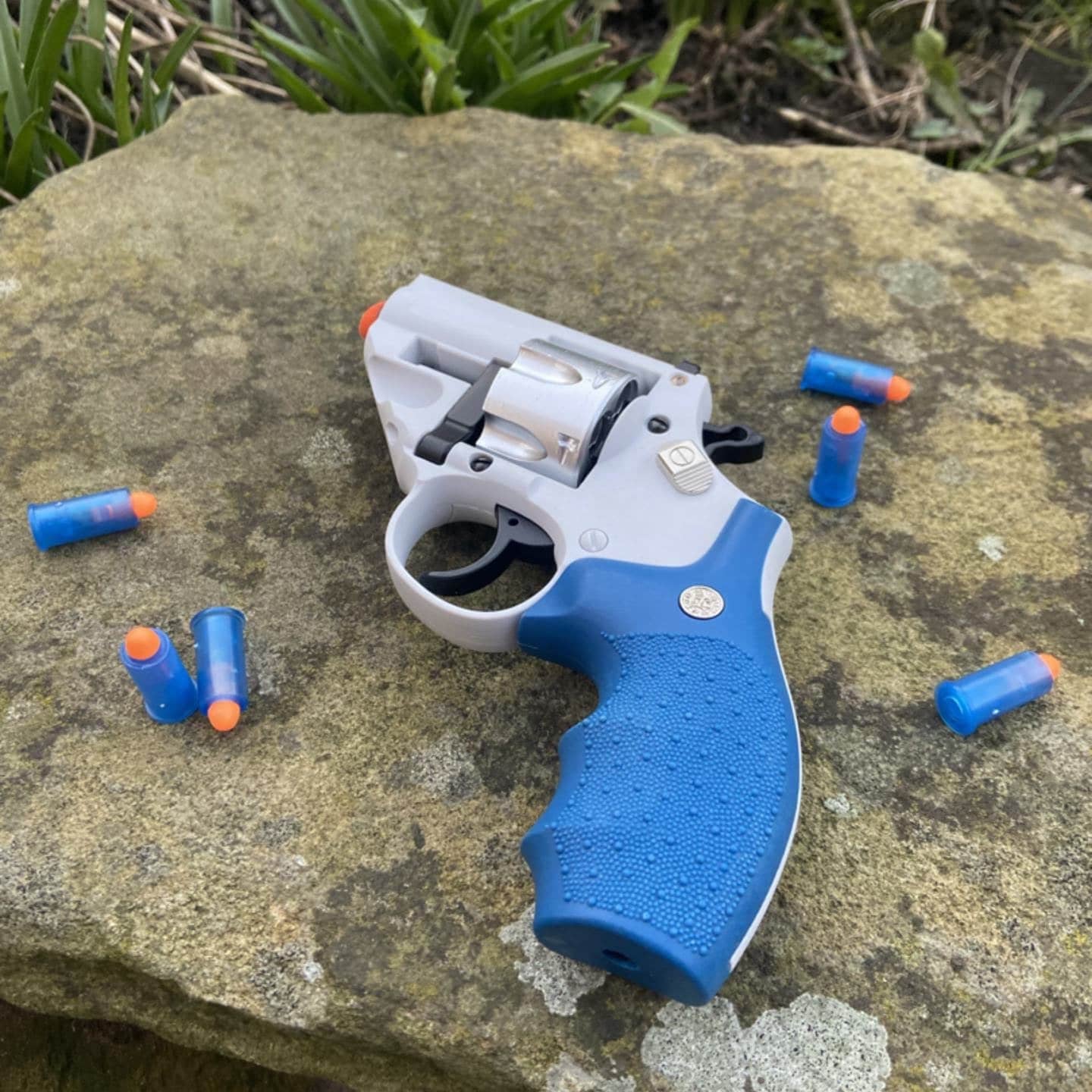 Metal Double Action Revolver Gun