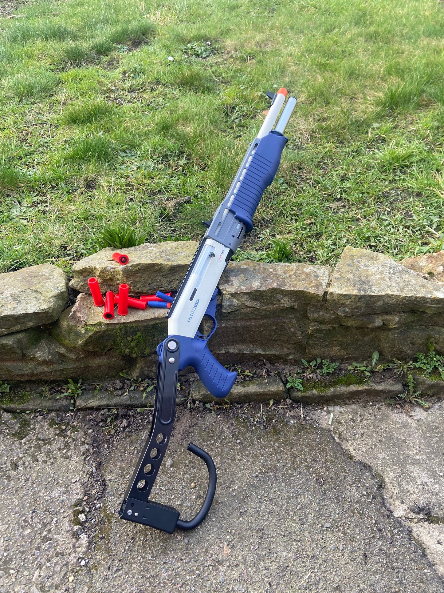 Spas-12 Shotgun Dart Blaster Shell Ejecting - Prop Cosplay Toy Gun