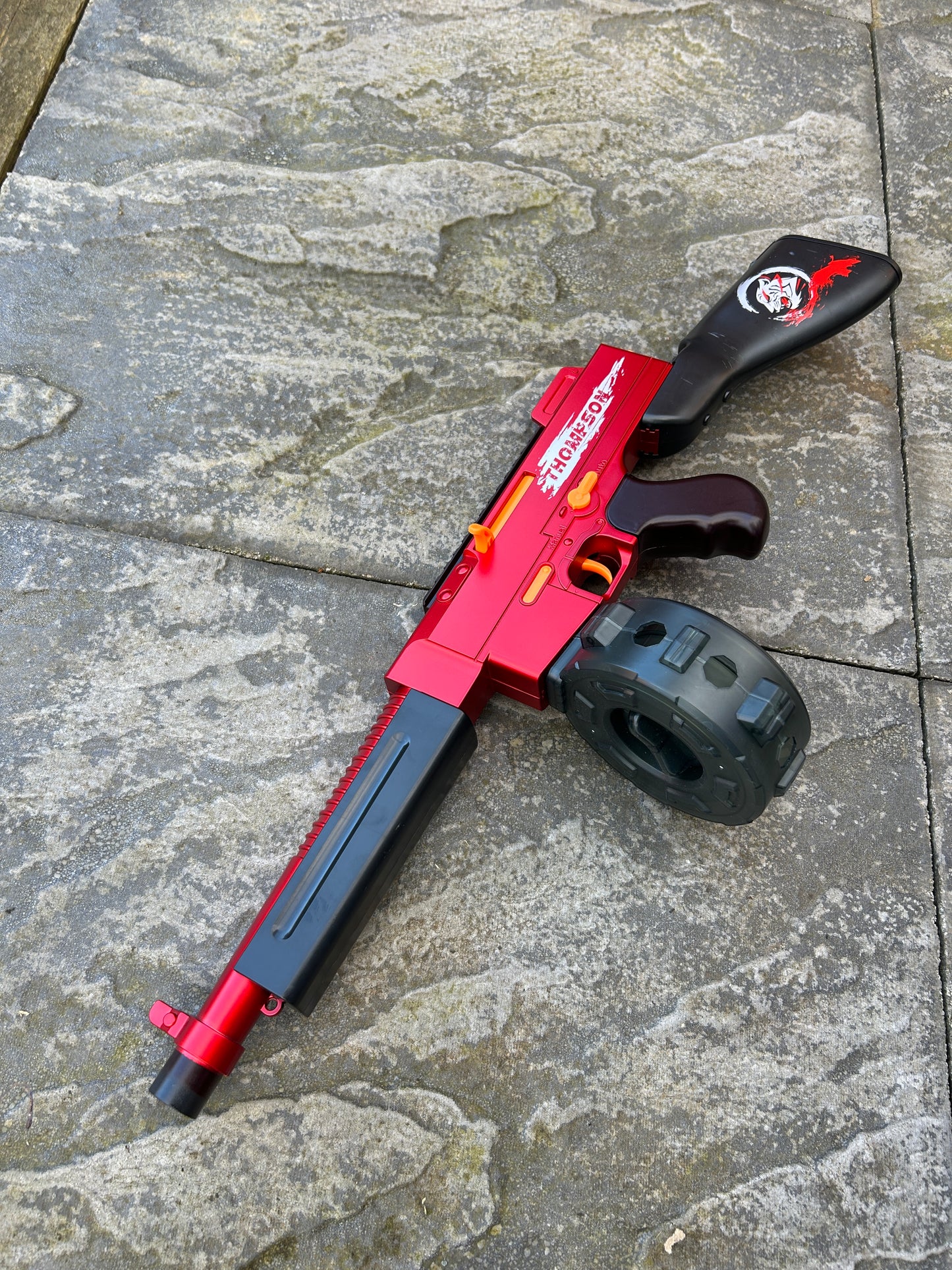 Thompson SMG Automatic Shell Ejecting Dart Blaster | Toy Gun & Cosplay Prop