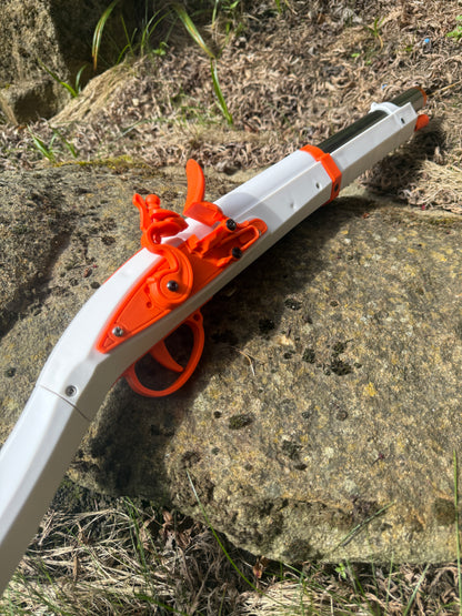 Musket Rifle Full Size Dart Blaster with Barrel Loading | Cosplay Prop & Toy Gun