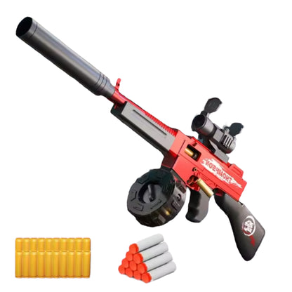Thompson SMG Automatic Shell Ejecting Dart Blaster | Toy Gun & Cosplay Prop