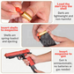 1911 Semiauto Shell Ejecting Dart Blaster Blowback Cosplay Prop Toy Gun