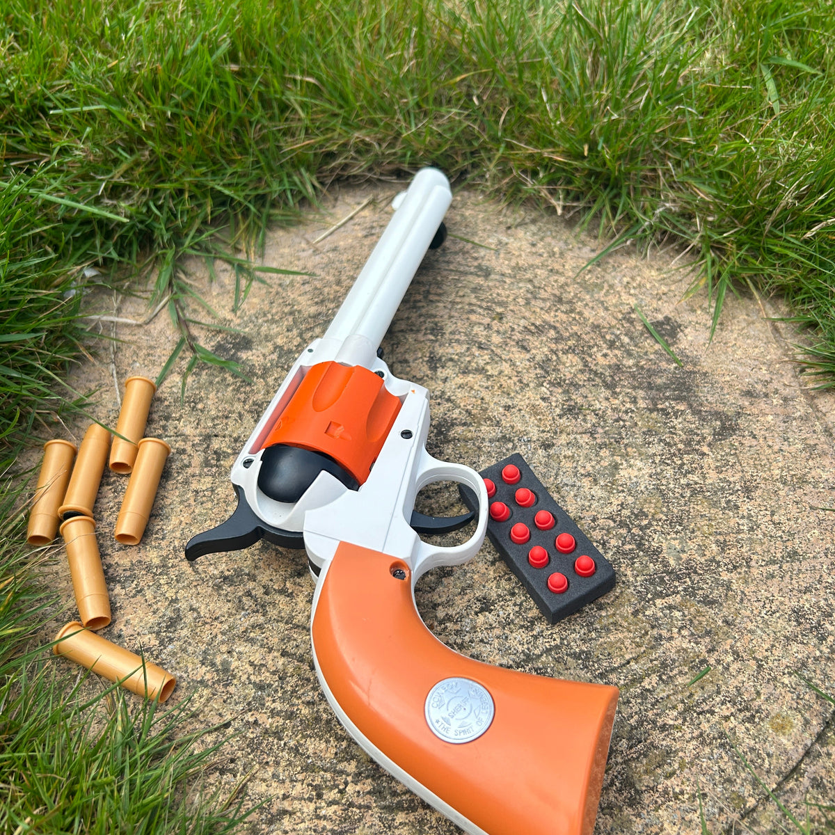Dat Gun Colt SAA Revolver Shell Ejecting Foam Dart Pistol | Cosplay Prop & Toy ...