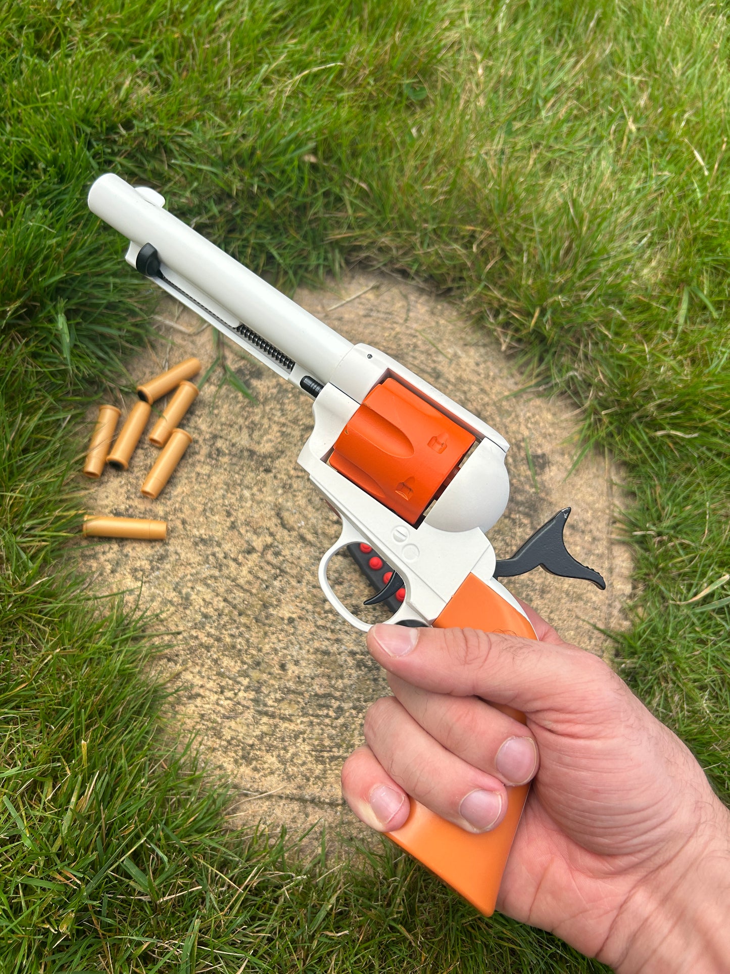 Colt SAA Revolver Shell Ejecting Foam Dart Pistol | Cosplay Prop & Toy Gun