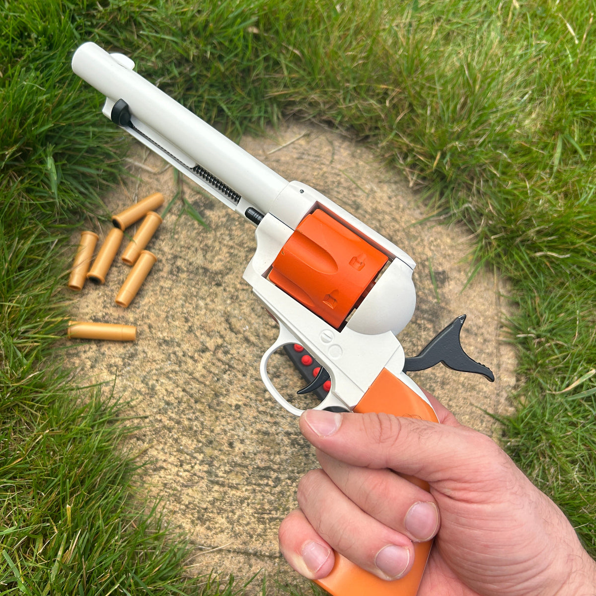 Colt SAA Revolver Shell Ejecting Foam Dart Pistol | Cosplay Prop & Toy ...