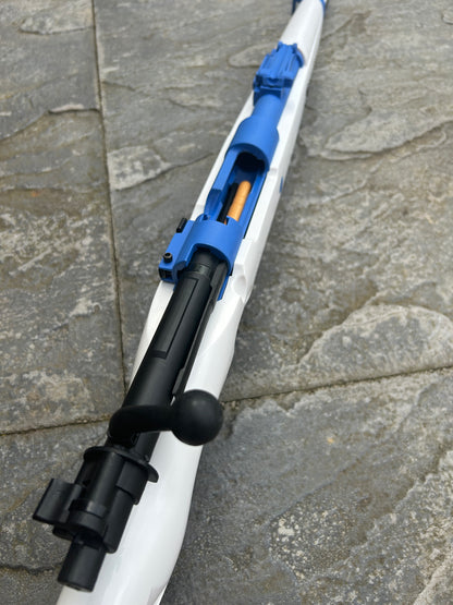 Kar98 Bolt Action Rifle Shell Ejecting Dart Blaster | Cosplay Prop & Toy Gun
