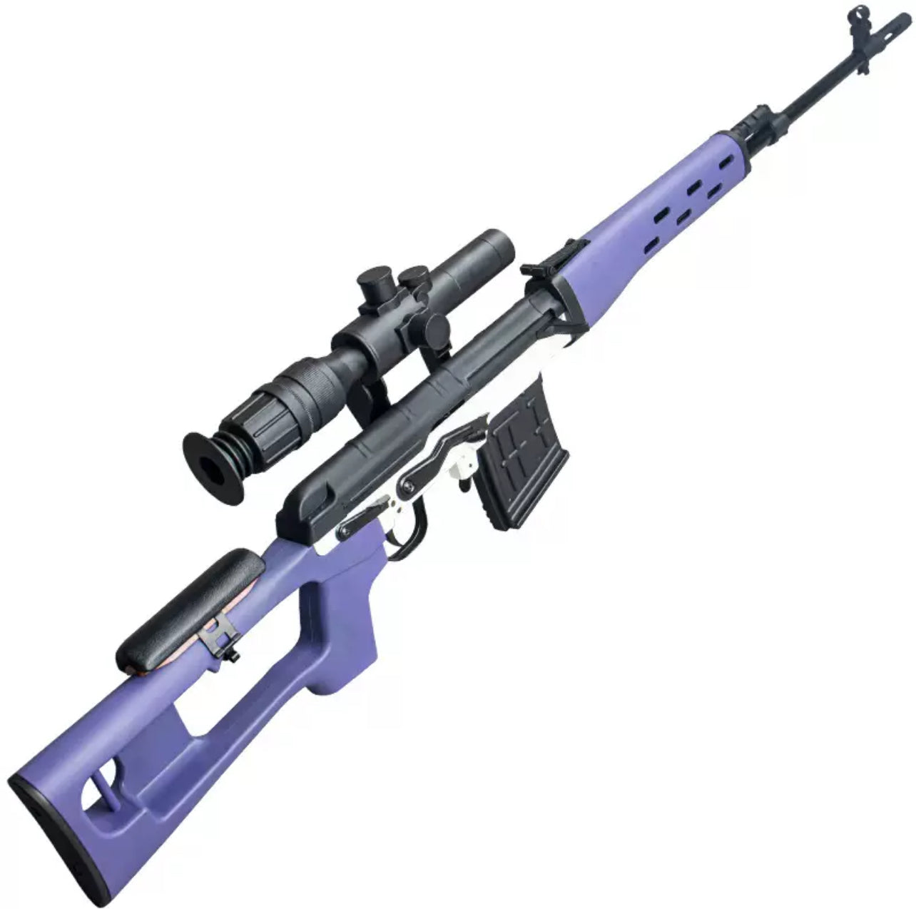 SVD Druganov Sniper Rifle Shell Ejecting Dart Blaster & Cosplay Gun