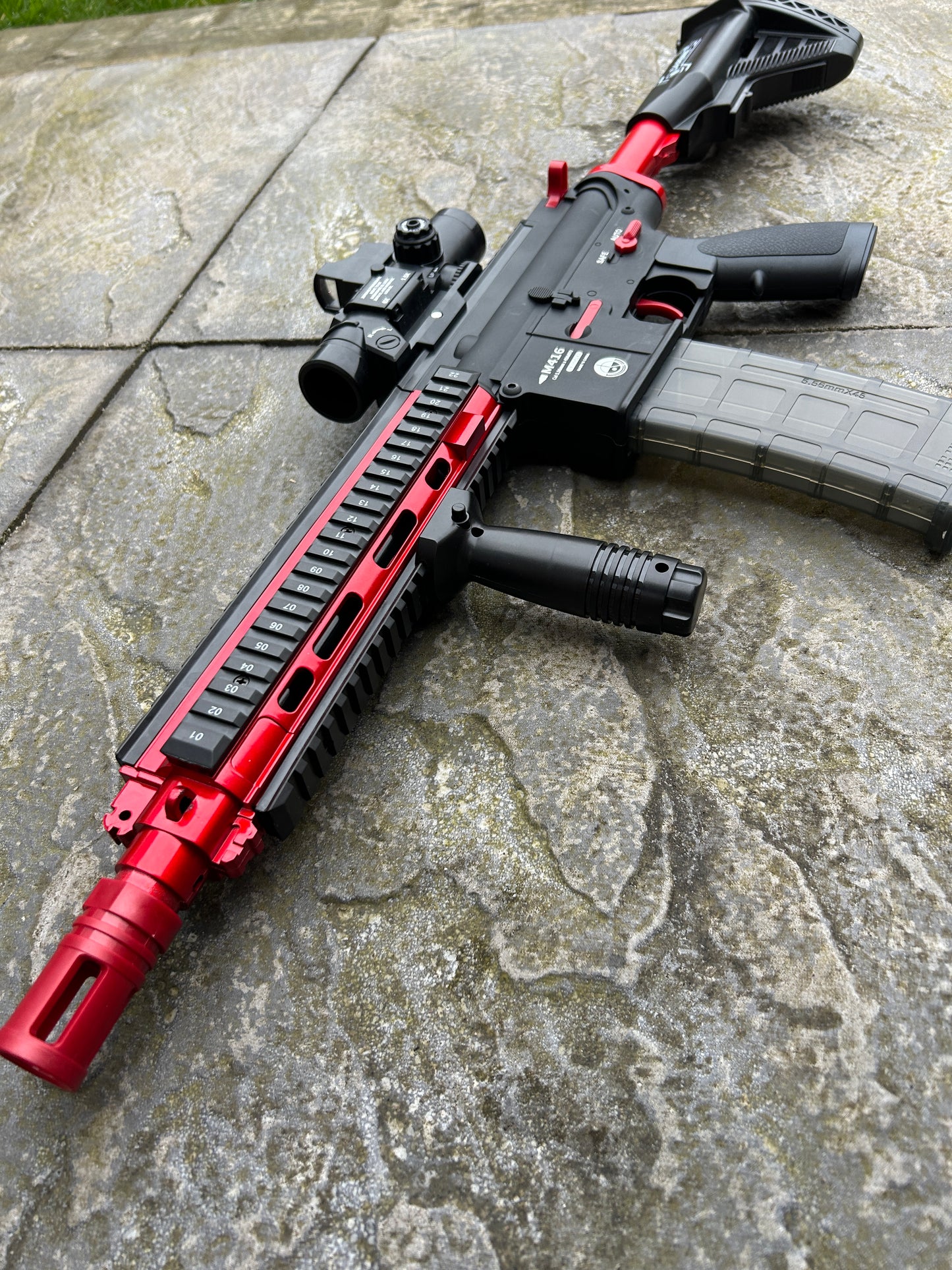 M416 Assault Rifle Shell Ejecting Foam Blaster Toy Gun | Cosplay Prop