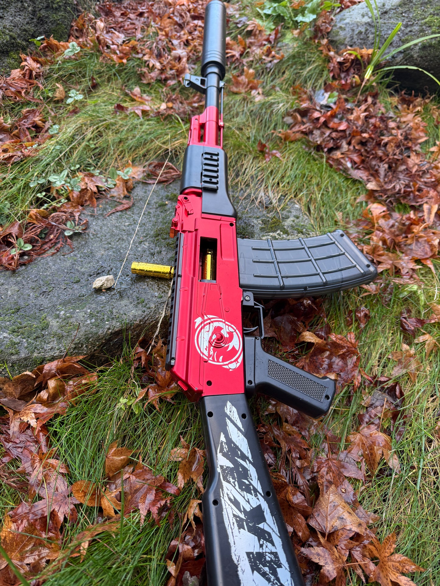 AK-47 Shell Ejecting Toy Gun Foam Dart Blaster