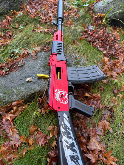AK-47 Shell Ejecting Toy Gun Foam Dart Blaster