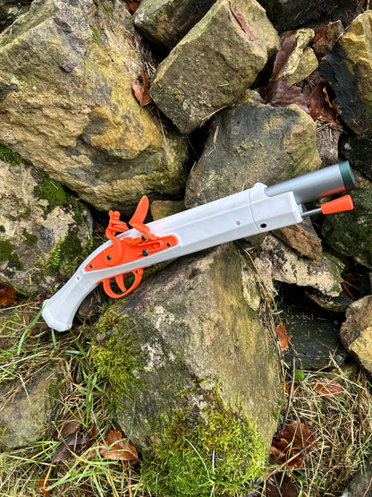 Flintlock Musket Toy Gun - Mechanical Parts Cosplay Prop