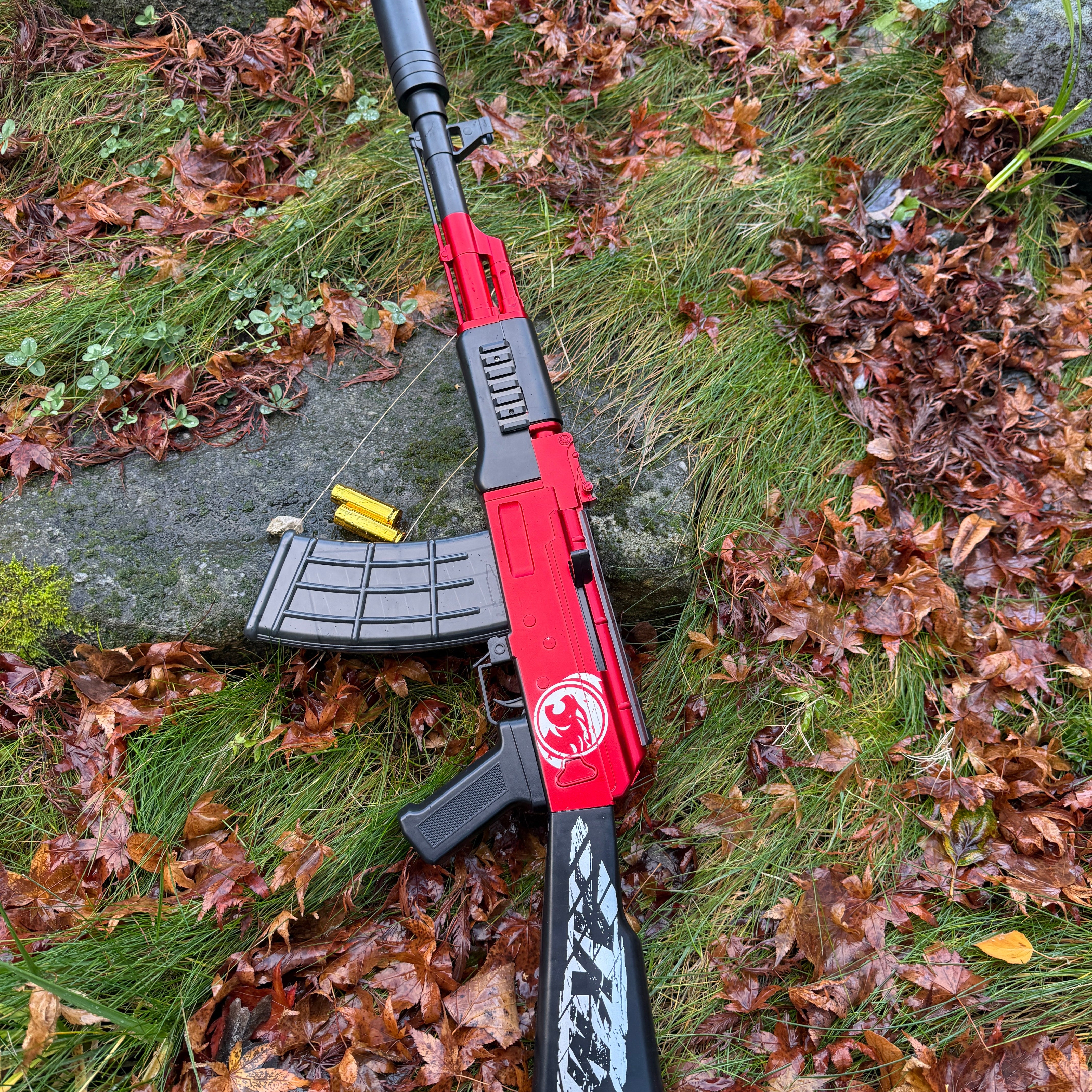 AK47 Shell Ejecting Toy Gun Foam Dart Blaster – Dart Armoury