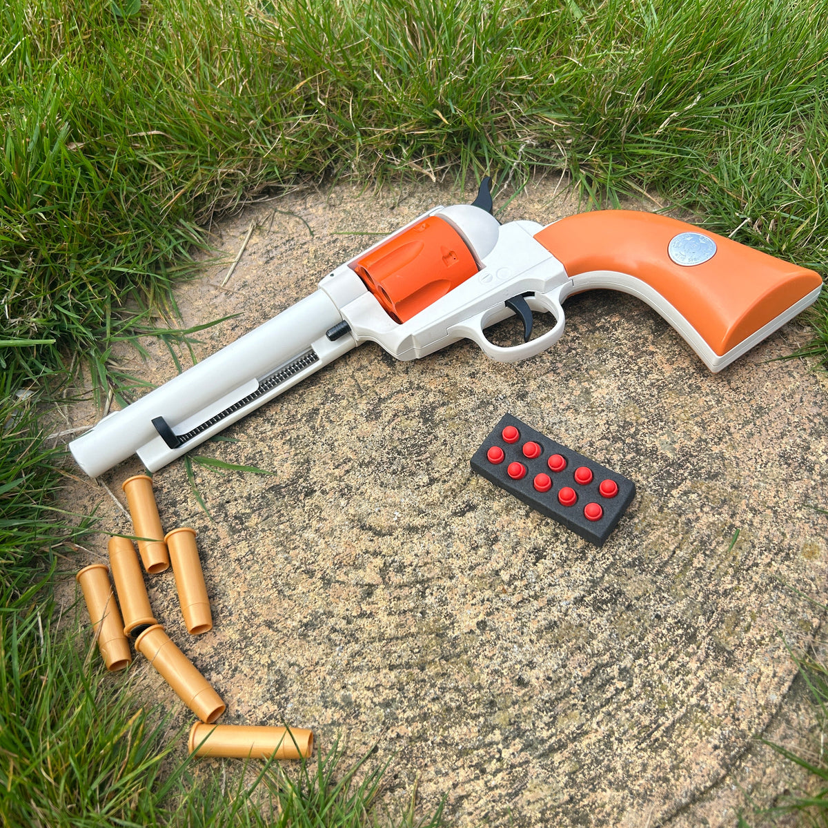 Colt SAA Revolver Shell Ejecting Foam Dart Pistol | Cosplay Prop & Toy ...