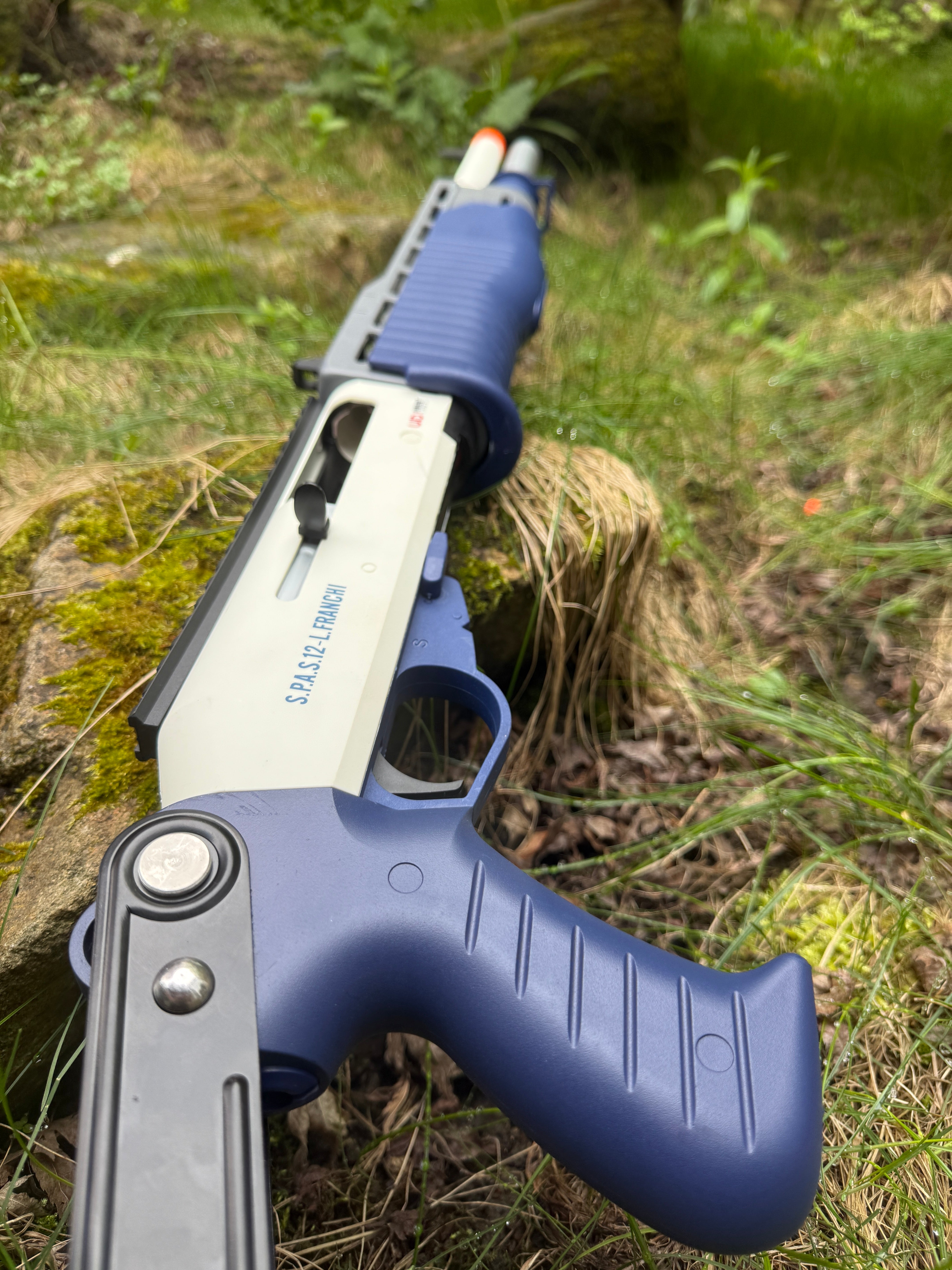 Spas-12 Shotgun Dart Blaster Shell Ejecting - Prop Cosplay Toy Gun