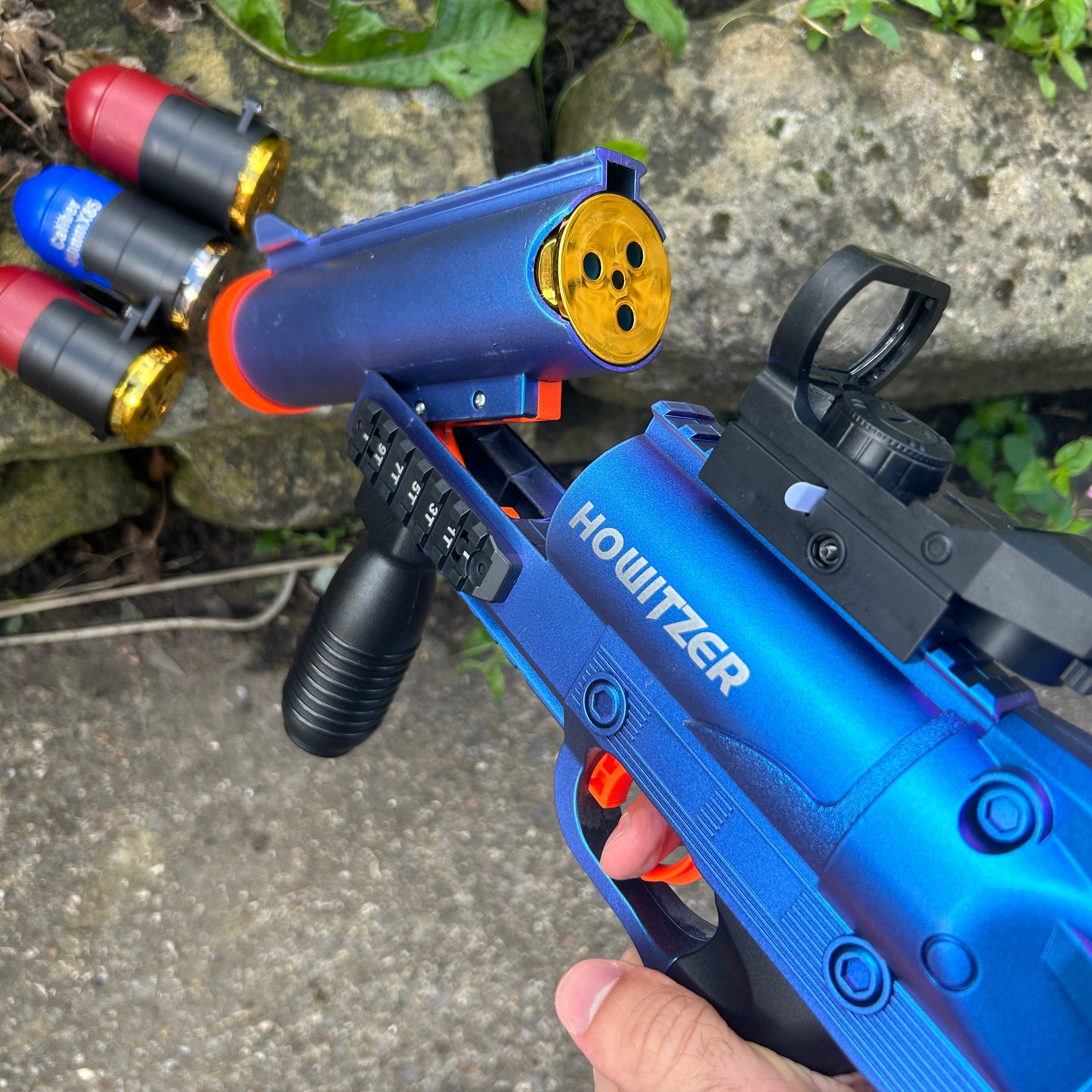 Toy Riot Blue GL-06 Grenade Launcher Riot Police Shell Ejecting Toy Gun – Dart Armoury