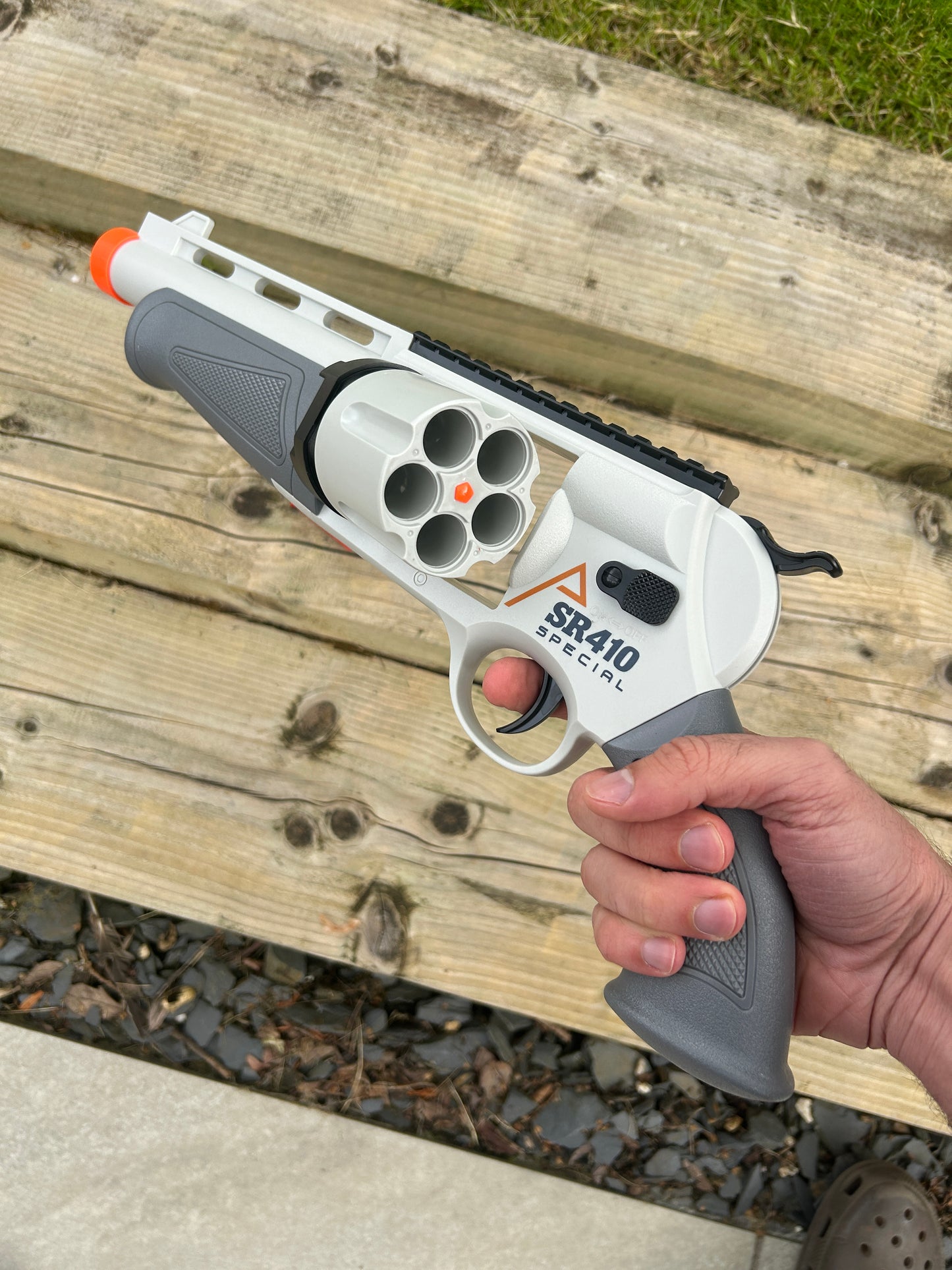 The Ghoul’s Revolver Shotgun Pistol Dart Blaster | Cosplay Gun