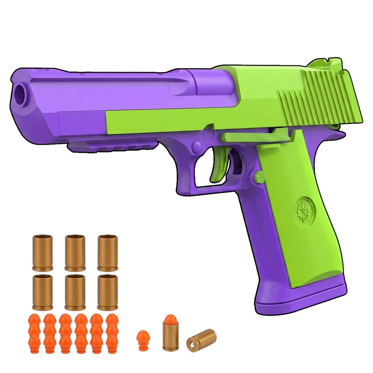 Desert Eagle Semiautomatic Blowback Dart Blaster - Toy Gun