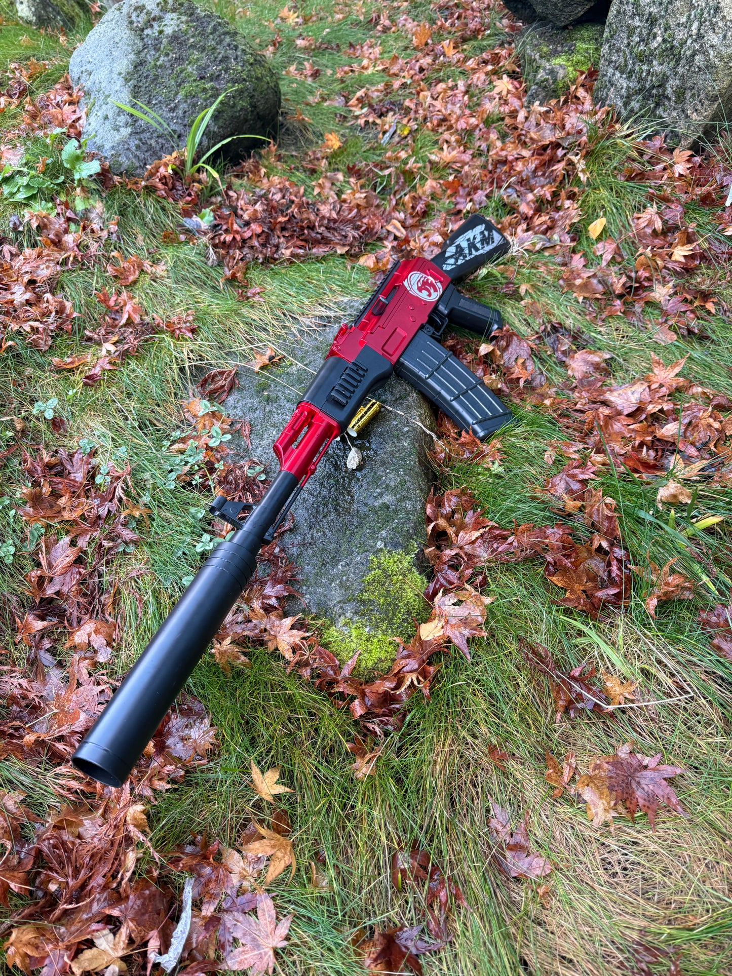 AK-47 Shell Ejecting Toy Gun Foam Dart Blaster