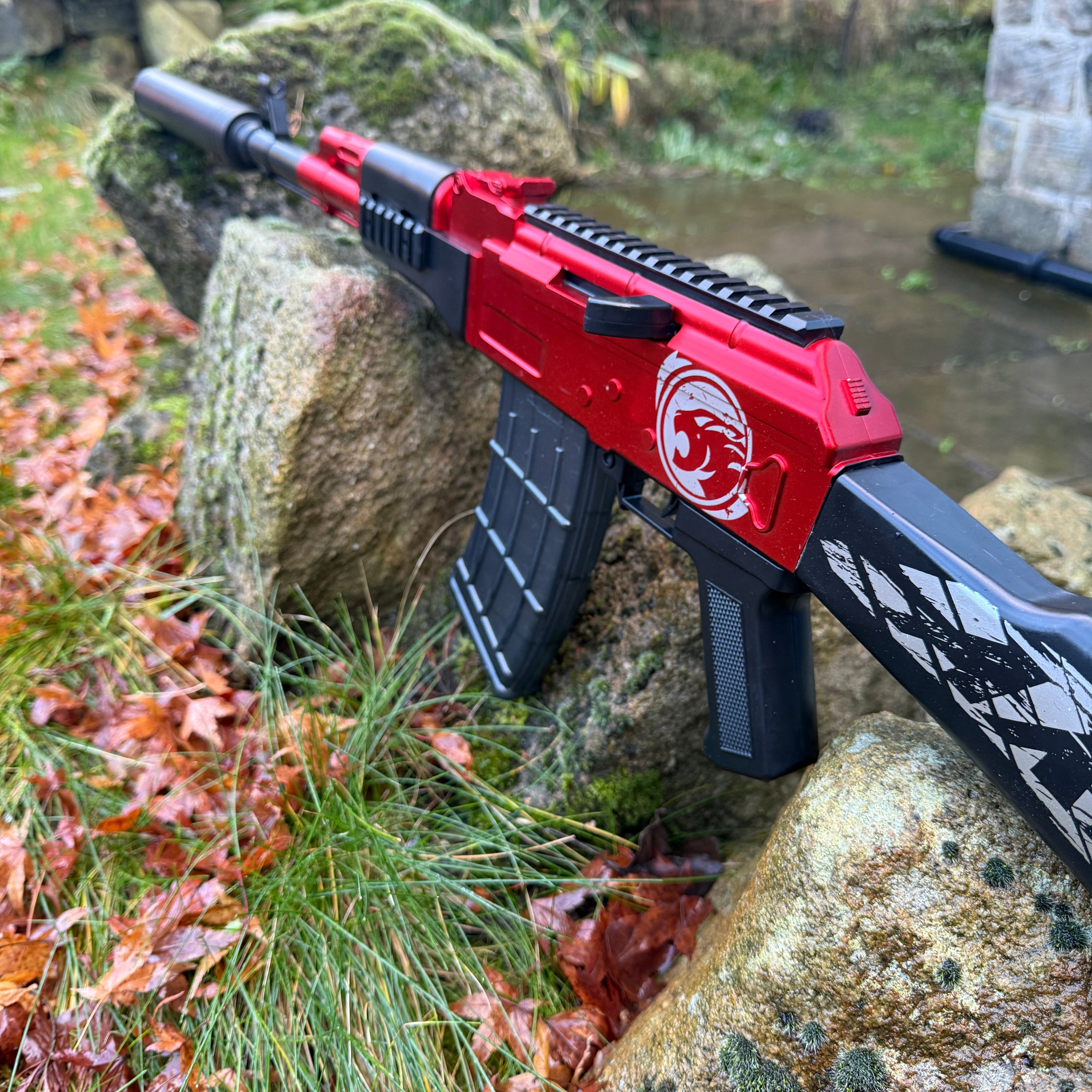 AK47 Shell Ejecting Toy Gun Foam Dart Blaster – Dart Armoury