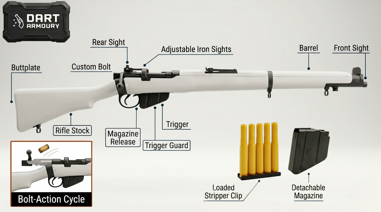 Lee Enfield SMLE MK3 Shell Ejecting Rifle