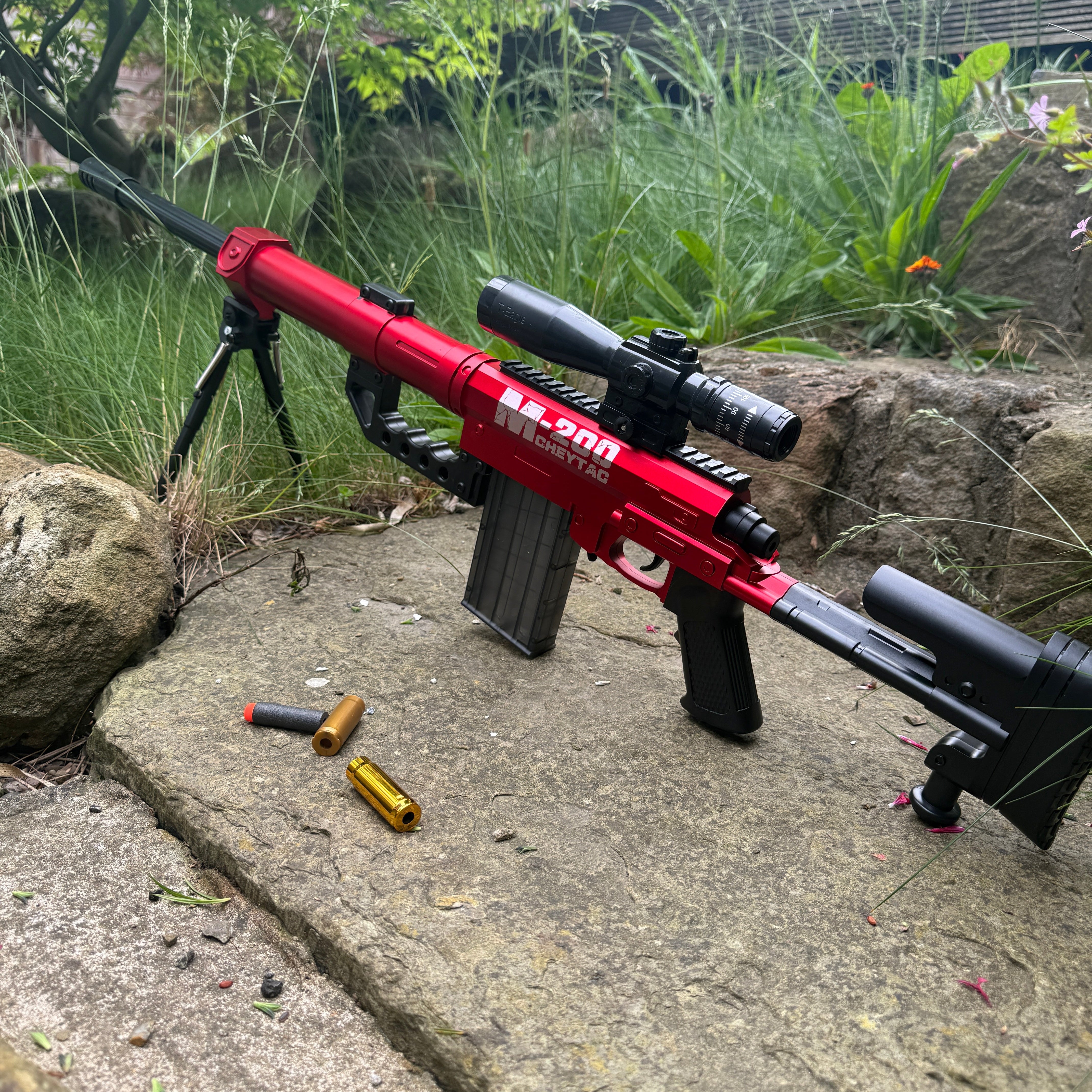 M200 Sniper Rifle Shell Ejecting Dart Blaster & Toy Gun – Dart Armoury
